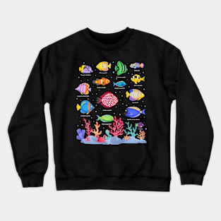 Tropical Fish Aquarium Pet animals Crewneck Sweatshirt